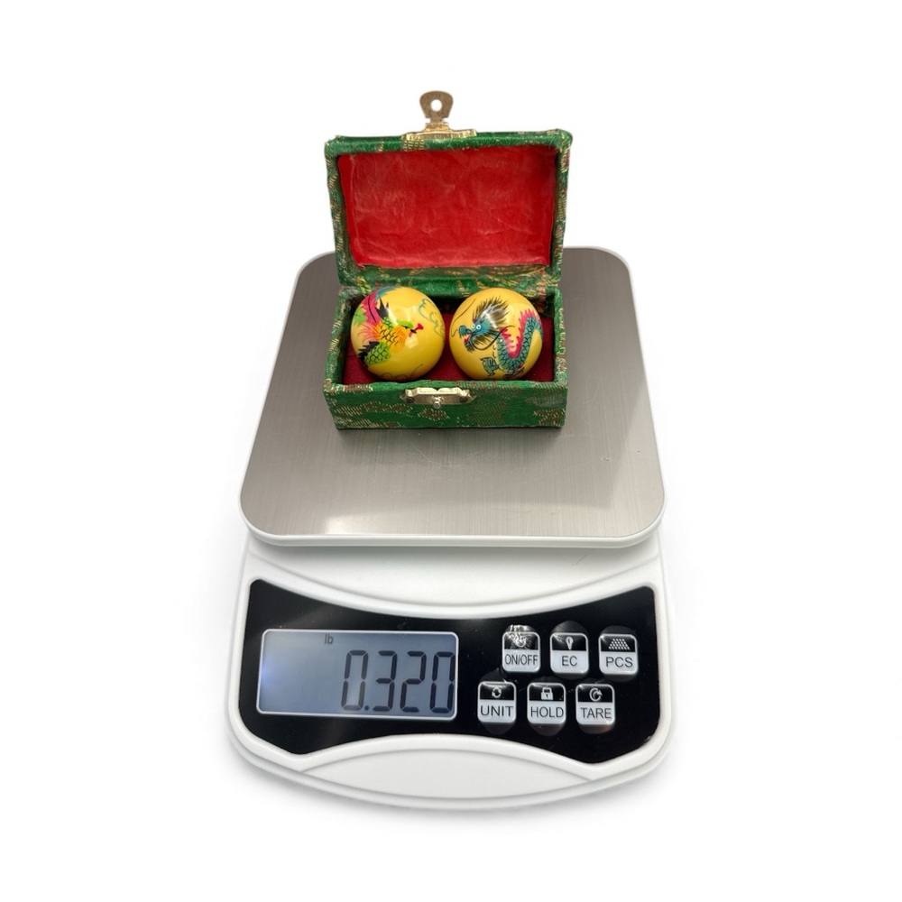 Decorative Dragon Baoding Balls in Green Box - Picture 5 of 5